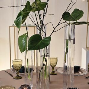 Verleih Vase geriffelt