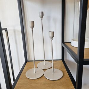 Kerzenleuchter MALTE TAUPE