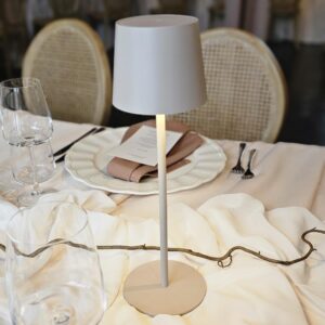 LED-Tischlampe Beige