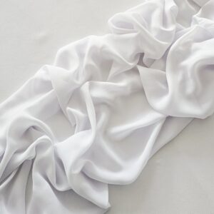 Tischläufer Chiffon "Reinweiß"
