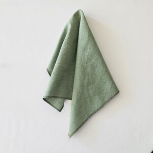 Leinenserviette "Olivgrün"