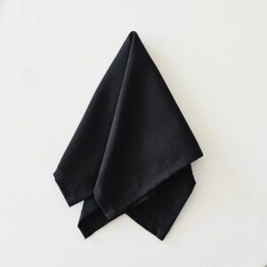 Stoffserviette "Schwarz"
