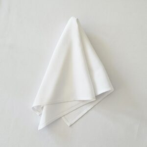 Stoffserviette "Weiß"