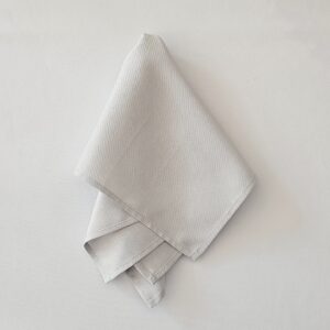 Stoffserviette "Hellgrau"