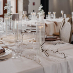 Zylinderglas "POLKA" inkl. Einsatz